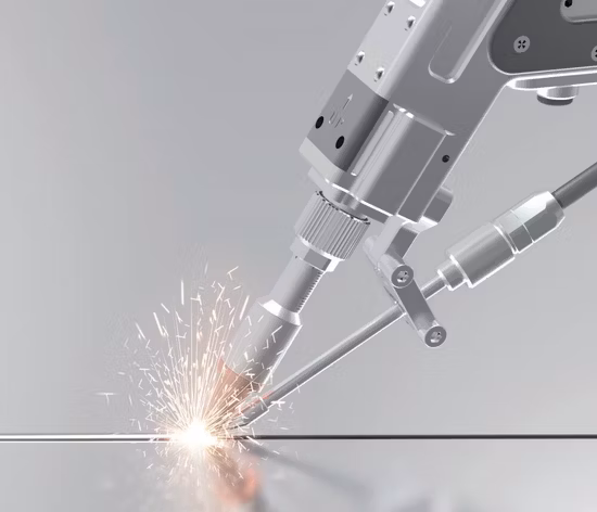 広州交易会ホットセール 3 in 1 ポータブルファイバーレーザー洗浄機、溶接、洗浄、切断用